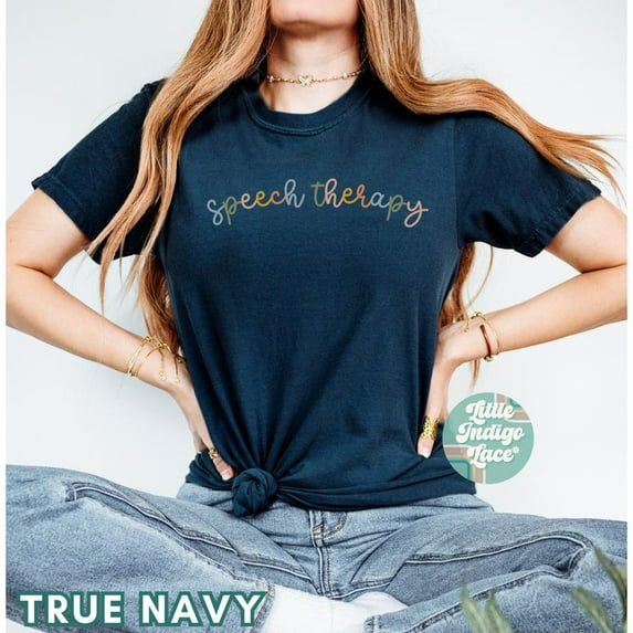 Speech Therapy Shirt,Graduation Gift Tee, Minimalist Speech Language Pathologist T-Shirt, Speechie Crewneck, Therapist Shirt