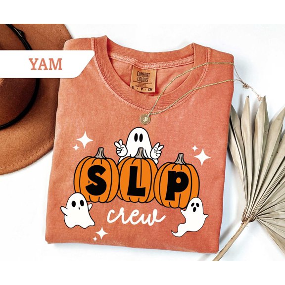 Speech Therapy Slp Ghost Speech Therapy Slp T-Shirt All Size S-3XL