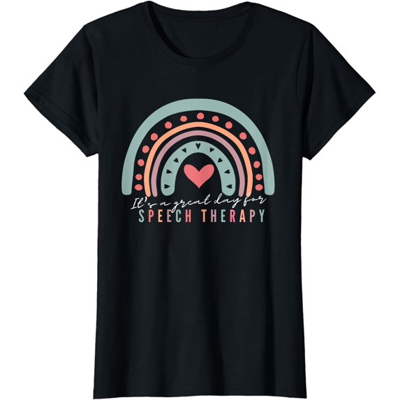 Speech Therapy Speech Language Pathologist SLP Crew School T-Shirt