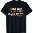 thumbnail image 1 of Speech Therapy Speech Language Pathologist SLP Women T-Shirt, 1 of 4