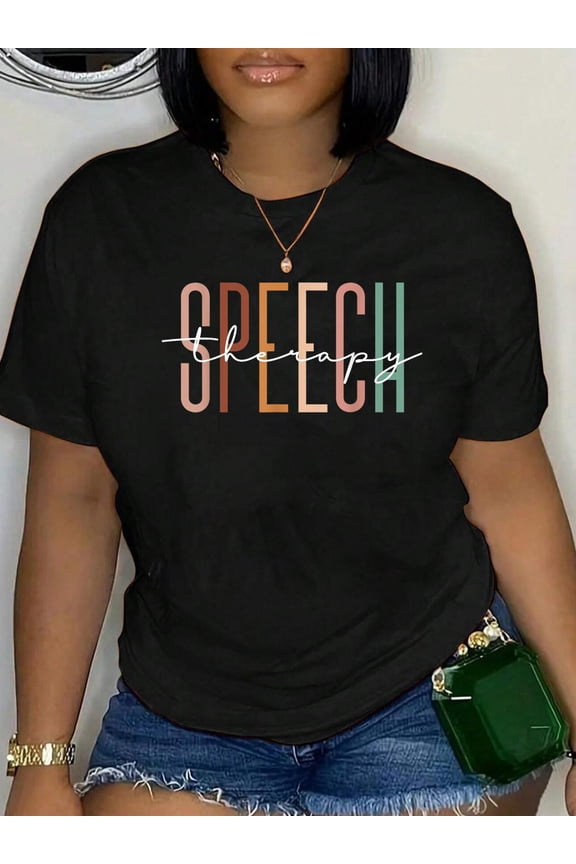 Speech Therapy Speech Language Pathologist Therapist T-Shirt