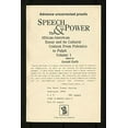 thumbnail image 1 of Pre-Owned Speech And Power Volume 1 (Dark Tower Series) (Paperback) 0880012641 9780880012645, 1 of 1