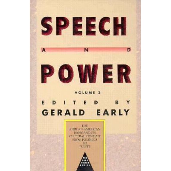 Pre-Owned Speech And Power Volume 2 (Dark Tower Series) (Paperback) 0880013338 9780880013338