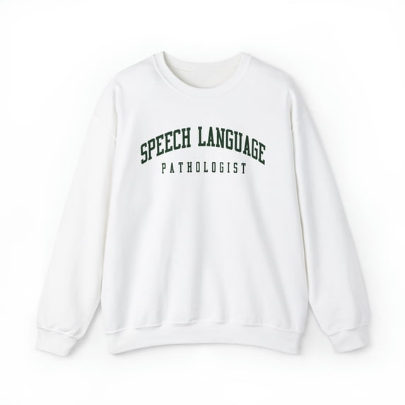 Speech language pathologist SLP Graduation Sweatshirt, Gifts, Crewneck