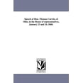 thumbnail image 1 of Speech of Hon. Thomas Corwin, of Ohio, in the House of representatives, January 23 and 24, 1860., (Paperback), 1 of 1