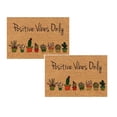 thumbnail image 1 of Speech pattern printed classic floor mat, 1 of 1