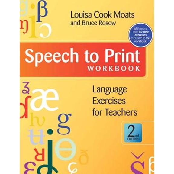 Pre-Owned Speech to Print Workbook : Language Exercises for Teachers, Second Edition (Edition 2) (Paperback)