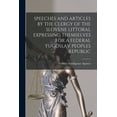 thumbnail image 1 of Speeches and Articles by the Clergy of the Slovene Littoral Expressing Themselves for a Federal Yugoslav Peoples Republi, (Paperback), 1 of 1