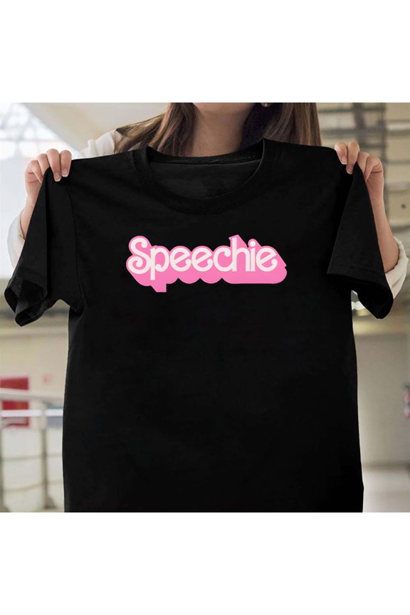 Speechie Doll Inspired SLP Speech Language Pathologist Cute Graphic Art Unisex T-Shirt Y0439, Up to Size 5XL