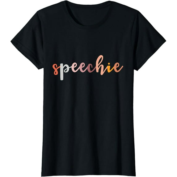 Speechie Gift Language Therapist Boho Retro Pathologist Gift T-Shirt