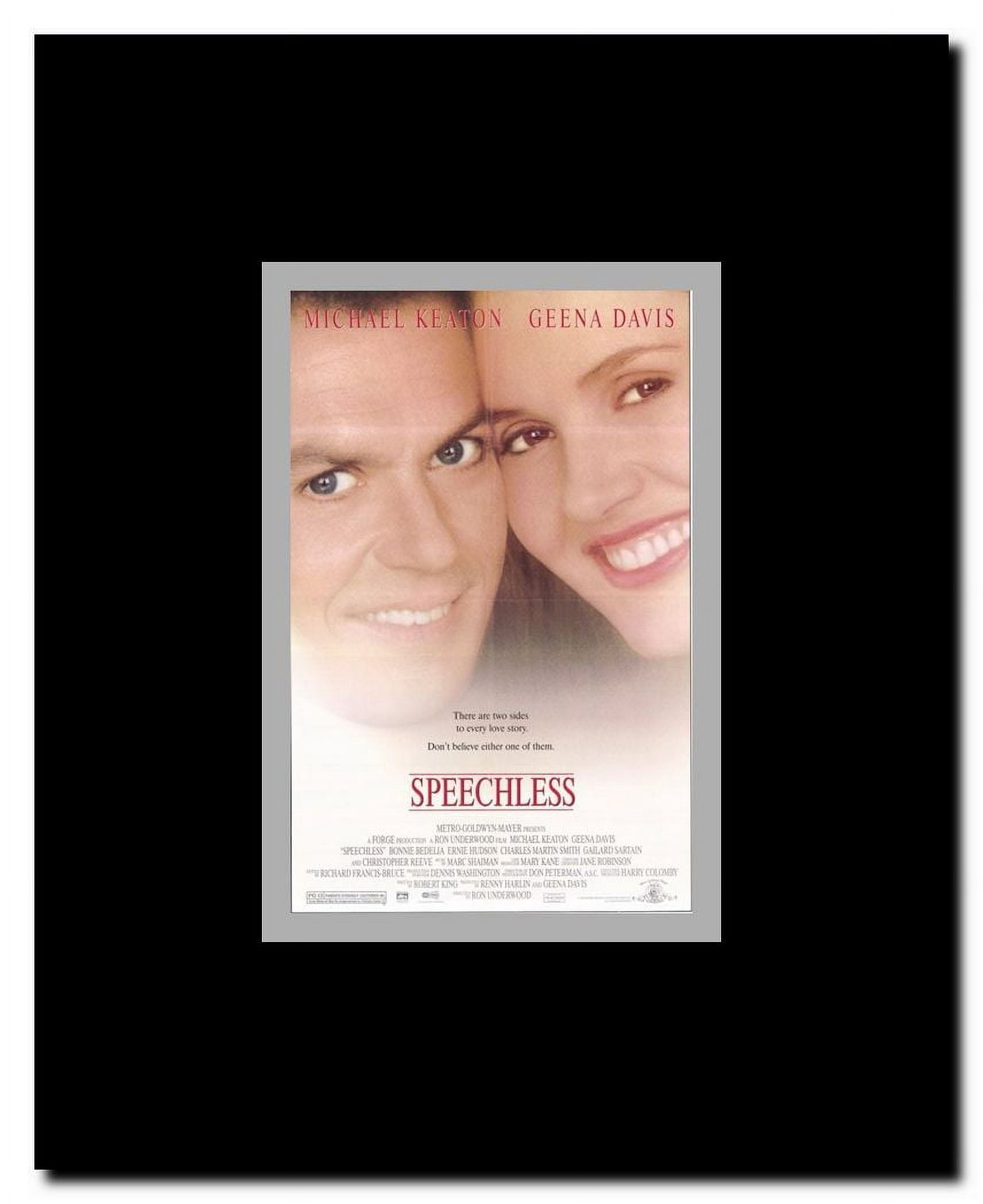Speechless Framed Movie Poster