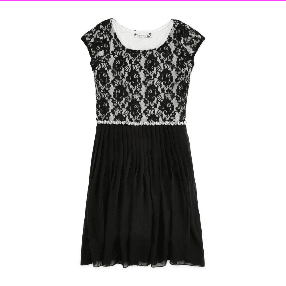 dress with lace collar Period Drama Inspired Lace Collar Vintage Dress M main image 1