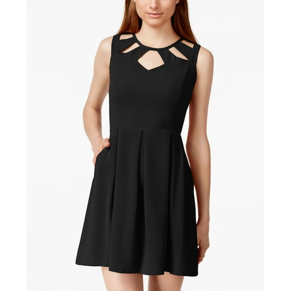 Speechless Juniors Cutout A Line Dress Black XL