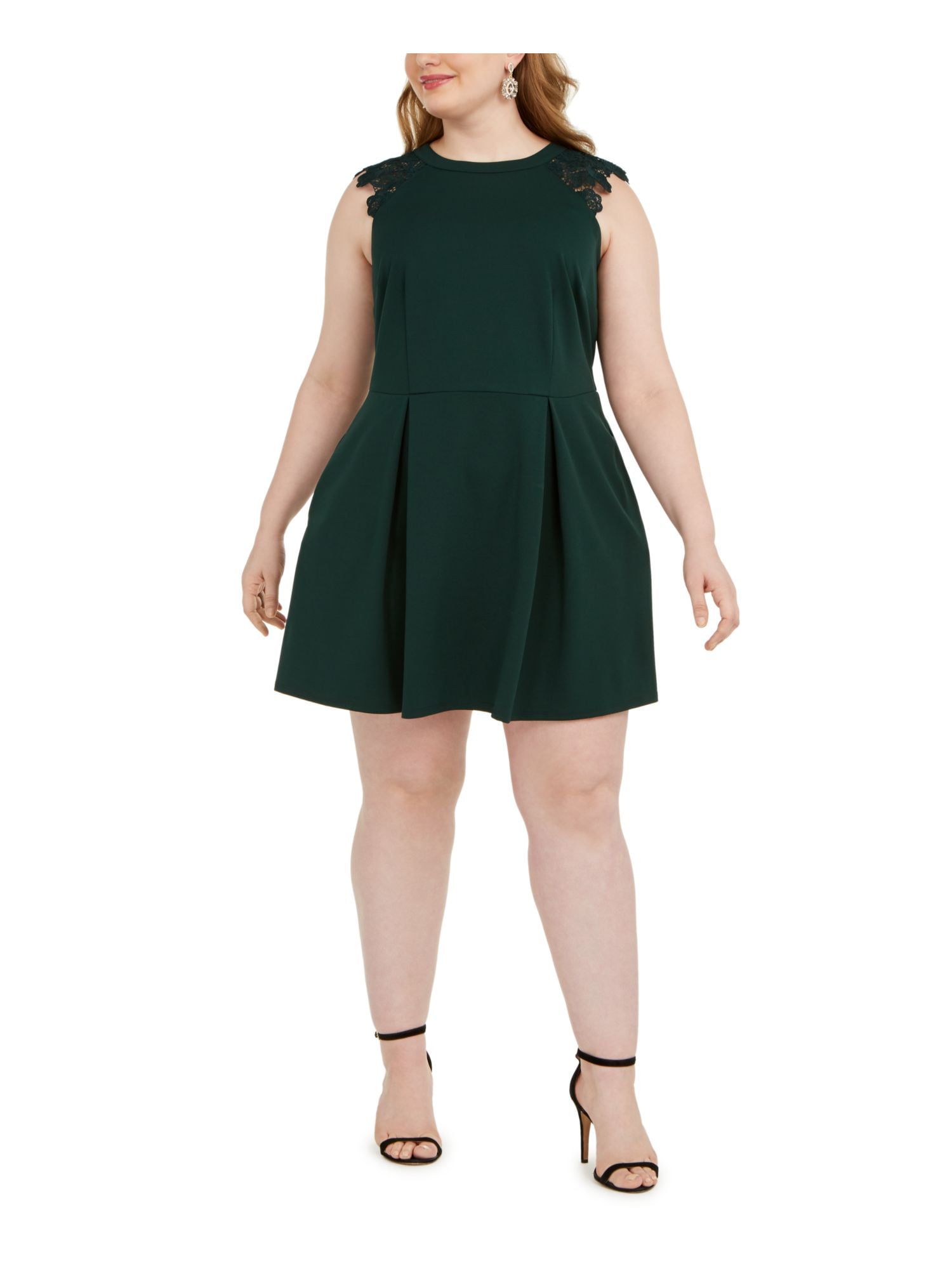 white christmas dresses Lots of Love by Speechless sleeveless sparkle dress