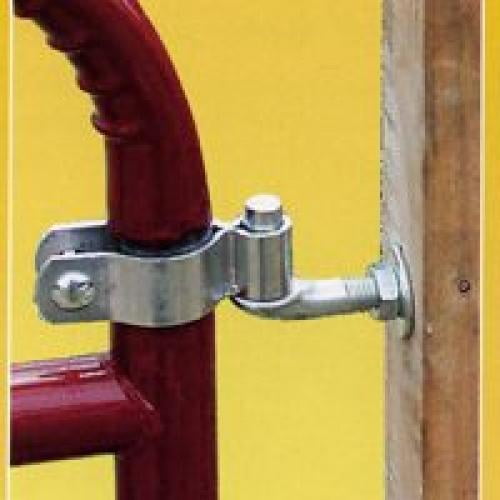 SPECIAL SPEECO PRODUCTS Gate Hinge Kit, Round Tube, 2-In. S16100900