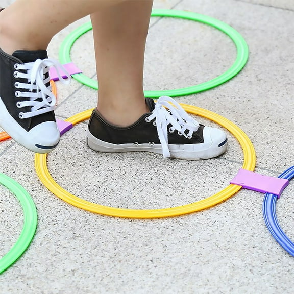 Speed 10pcs 28cm/38cm Agility Speed Ring Football Soccer Basketball Sport Training Rings Equipment