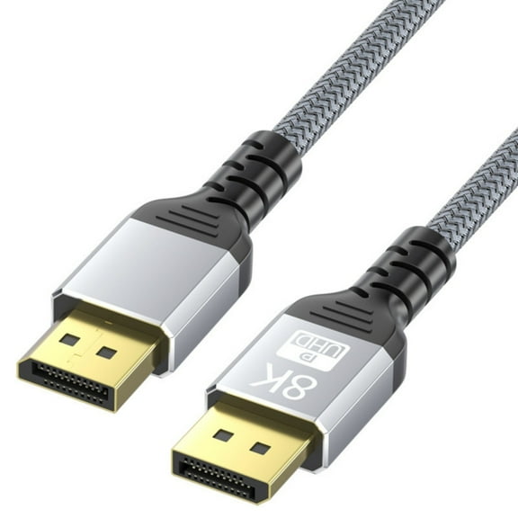 Speed 8K DisplayPort Cable for Superior Video Quality for PC Laptop TV