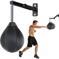 Speed Bag Boxing Punching Bag Training Wall Mount Boxing Reflex Ball