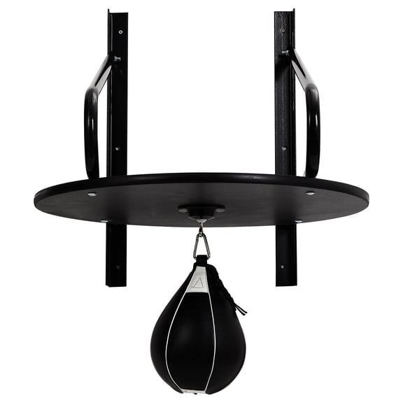 Speed Bag Platform Kit – Heavy Duty Adjustable 24 Inch Punching Ball – 360° Swivel Wall Mount – Boxing Equipment for Home Gym – for Speed and Reaction Training