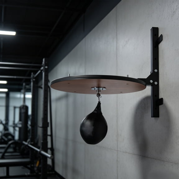 Speed Bag Platform Kit, Heavy Duty Boxing Training Equipment with Punching Ball