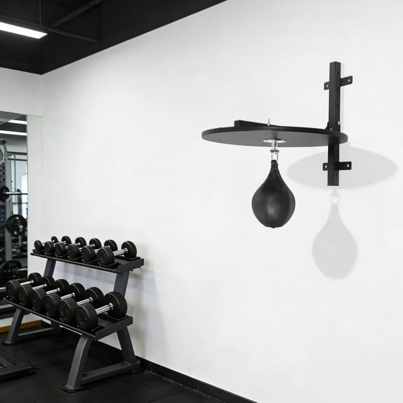 Speed Bag Platform Kit, Speed Bag Platform, Heavy Duty Boxing Training Equipment with Punching Ball