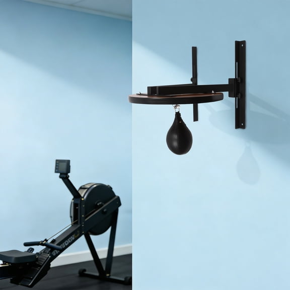 Speed Bag Platform, Speed Bag Platform Kit, Heavy Duty Boxing Training Equipment with Punching Ball