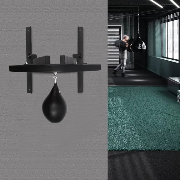 Speed Bag Platform, Speed Bag Platform Kit, Heavy Duty Boxing Training Equipment with Punching Ball