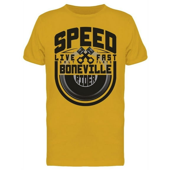 Speed, Boneville Rider T-Shirt Men -Image by Shutterstock, Male x-Large