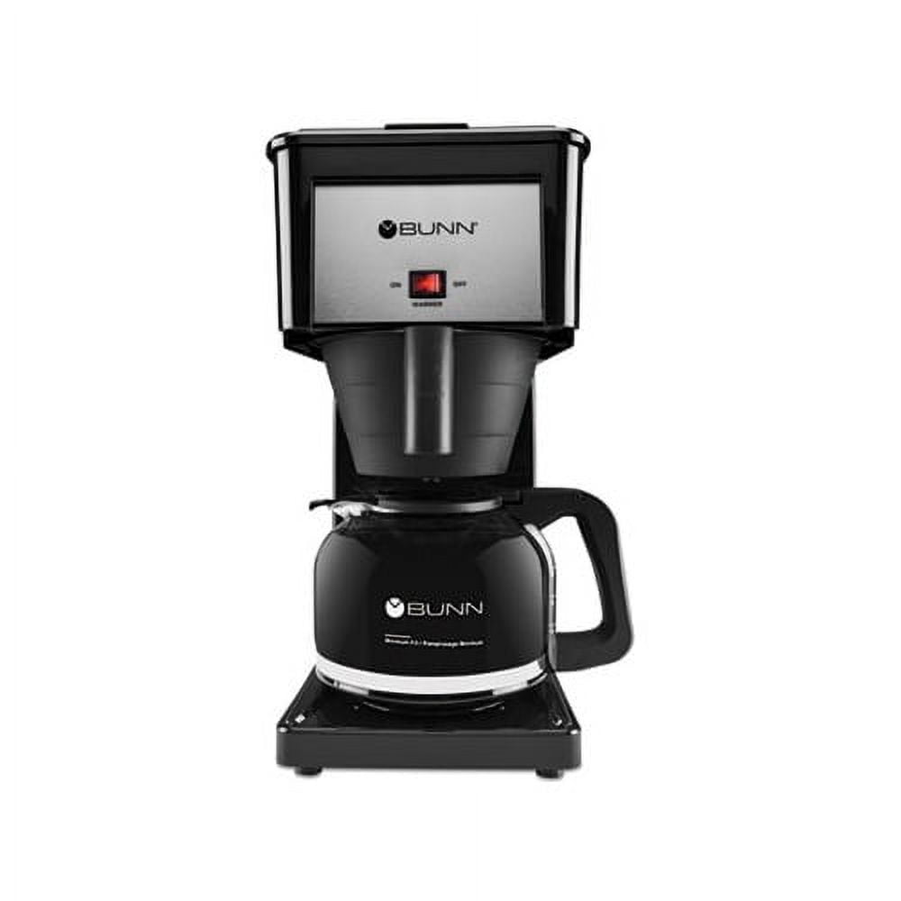 Kenmore Elite Grind and Brew Black 12- Cup Coffee Maker with Burr Grinder, Programmable Automatic Timer Brew