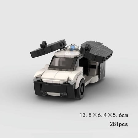 Speed Champions Car Back to the Futured Sets Model Building Bricks Supercar City Super Run Racing Sports Vehicle MOC Technique