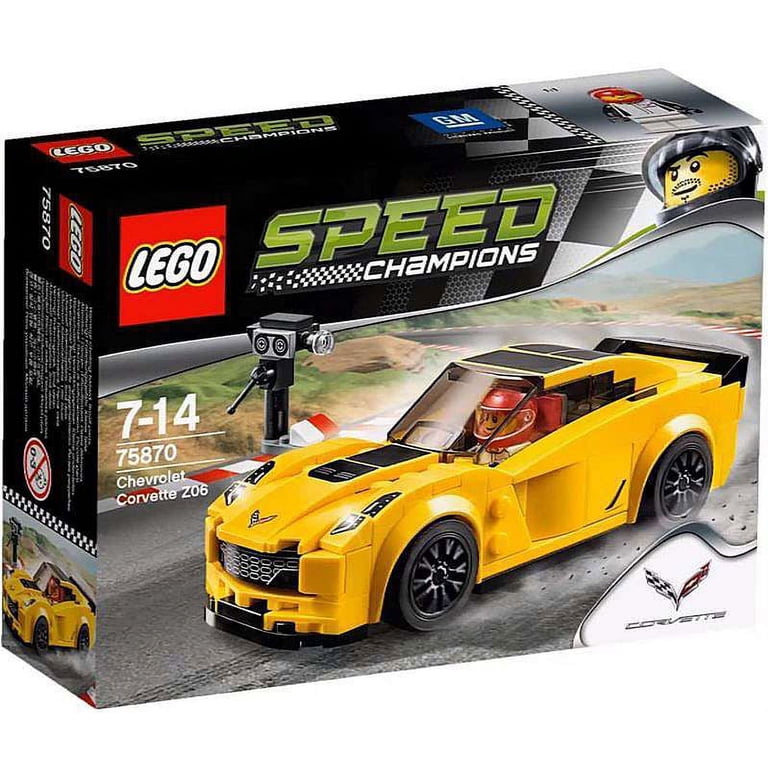 Speed Champions Chevrolet Corvette Z06 Set LEGO 75870 - Walmart.com