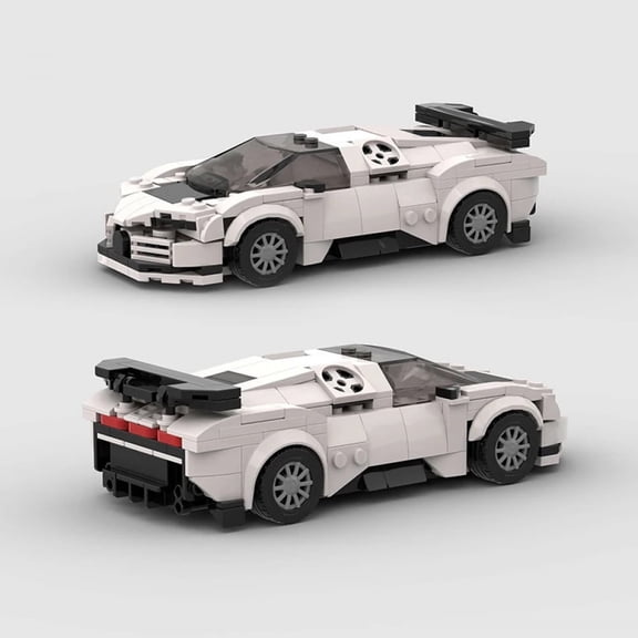 Speed Champions Garage Racers Cars Muscle Sports Bricks Building Model Blocks Moc Kids Toy City Vehicle Super Run Sets Parking