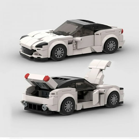 Speed Champions Garage Racers Cars Muscle Sports Bricks Building Model Blocks Moc Kids Toy City Vehicle Super Run Sets Parking