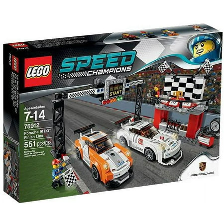Speed Champions Porsche 911 GT Finish Line Set LEGO 75912