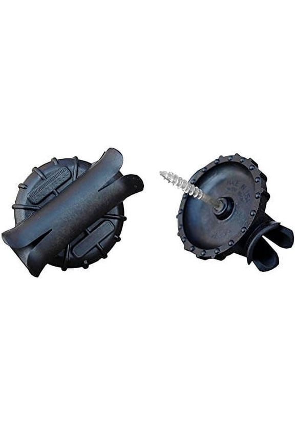 Timber Cinch with Rope, Black, Pack of 2