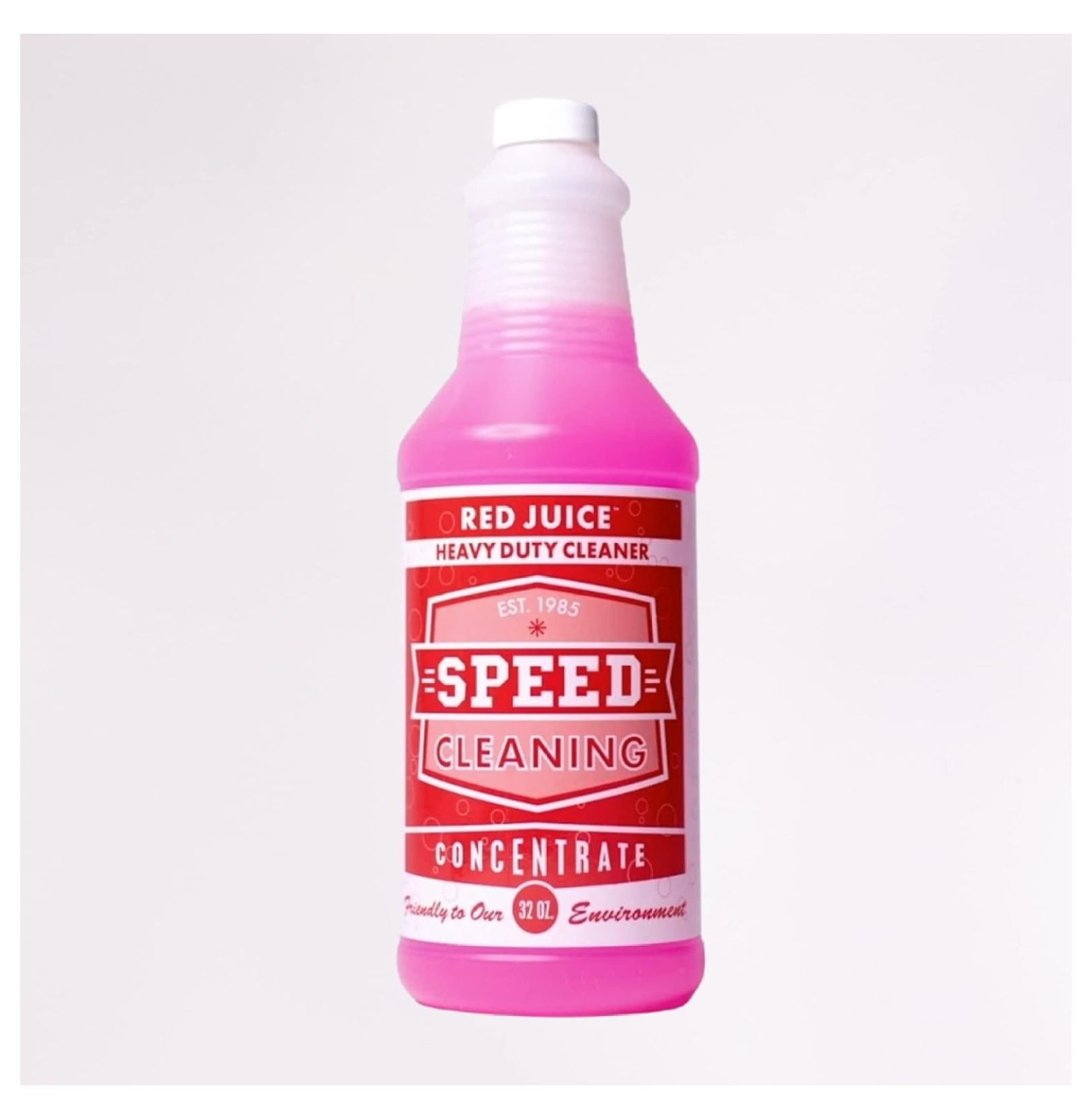Speed Cleaning Red Juice Concentrate 32oz. Bottle, Ecofriendly, Safe