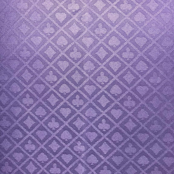Speed Cloth Poker Table Fabric - 108X60 Inch Section of Casino Card Game Table Felt Top Cover Accessories - Purple