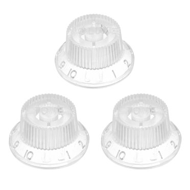 3pcs Green 1 Volume 2 Tone Plastic Electric Guitar Bell Hat
