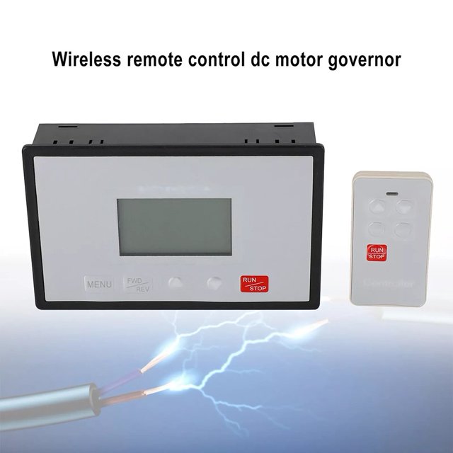 Speed Controller For Pwm Dc Motor Timing Reversible Remote Control Lcd