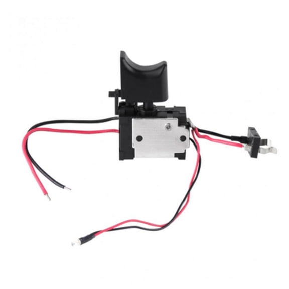 Speed Controller Trigger Switch Drill Bit Replacement 7.2V - 24V Black