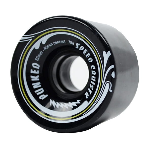 Speed Cruiser Speed Cruiser 62mm Longboard Wheels - Solid Black