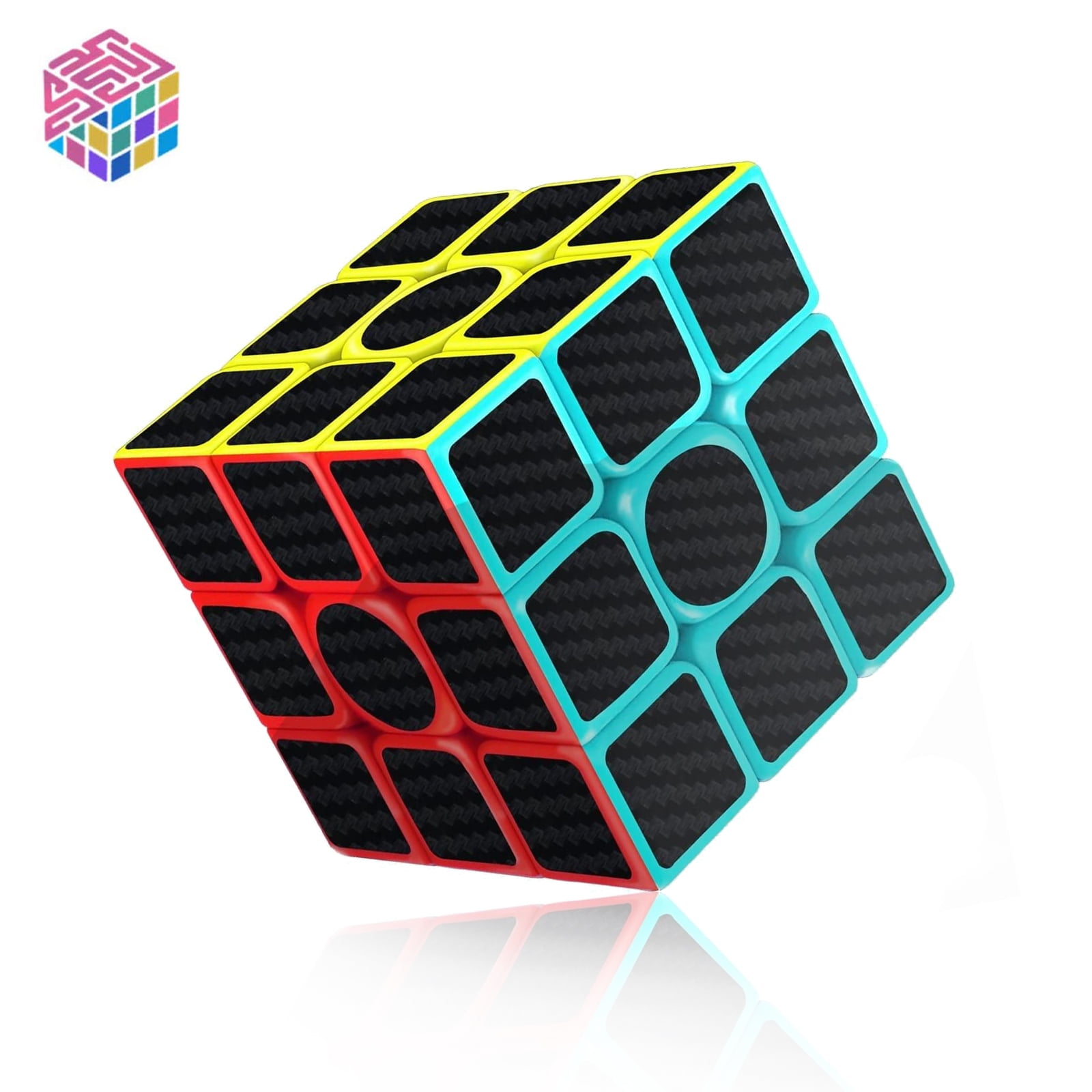 Speed Cube 3x3x3 Cube Toy for Kids, Classic Magic Cube Puzzle Toy Full Size  56mm/2.2In, Smooth & Durable Puzzle Cube Toy Magic Square Puzzle Cube 