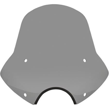 Speed Demon Sportshield Windshield (7in. Cutout), Black Smoke
