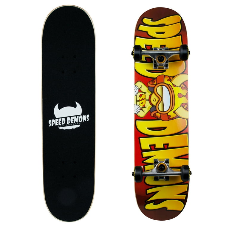 Speed Demons Pro Skateboard Midsize 2 9ply Maple Deck 51mm