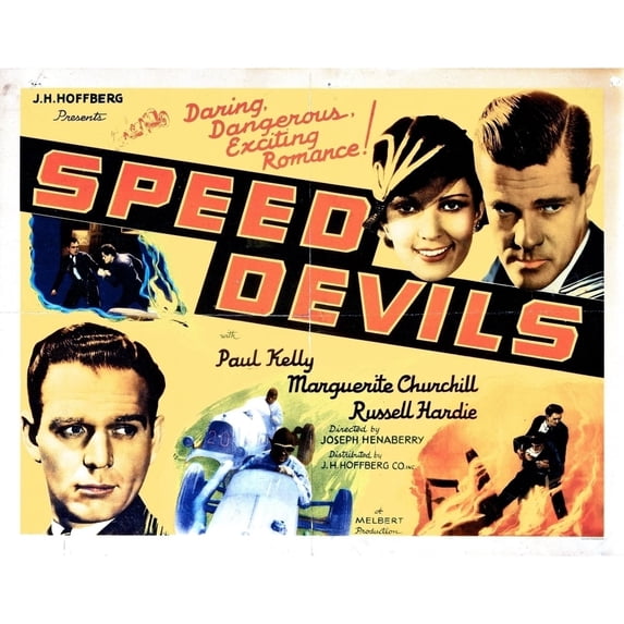 Speed Devils Movie Poster Masterprint (14 x 11)