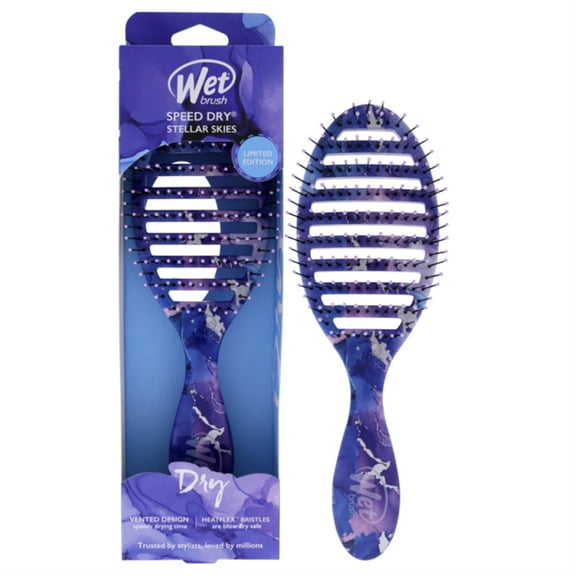 Speed Dry Stellar Skies Brush - Violet Skies by Wet Brush for Unisex - 1 Pc Hair Brush