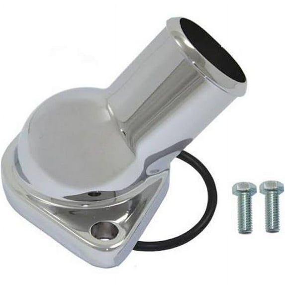 Speed FX S73-7287O Thermostat Housing with 15 Degree Neck, Silver Fits select: 1975-1996 FORD F150, 1977-1997 FORD F250