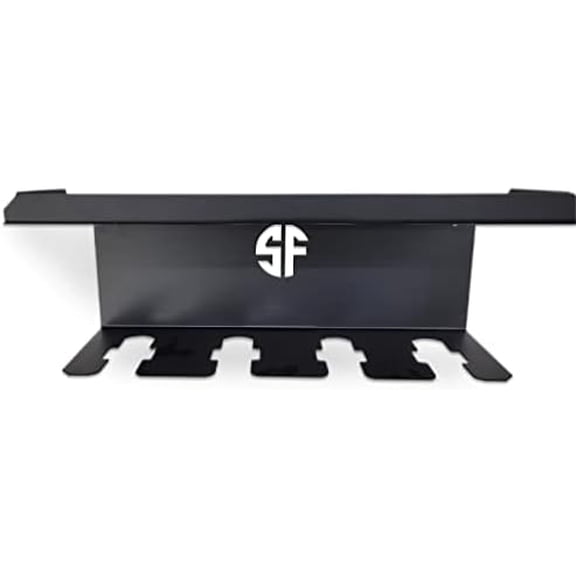 Speed Fabrication Power Deck 4-Slot Wall Mount Tool Holder with Battery Rack Storage Shelf - Cordless Tool Holder Organizer and Storage Rack$$Tools & Hardware Other