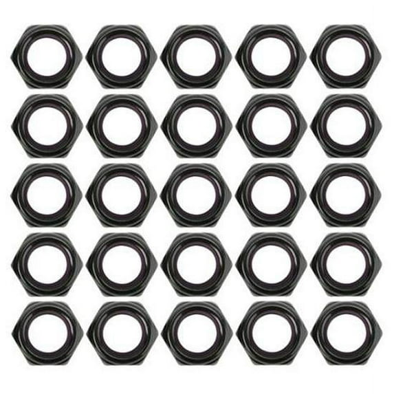 Speed Fast Aluminum Nylock Half Nuts - Pack of 25