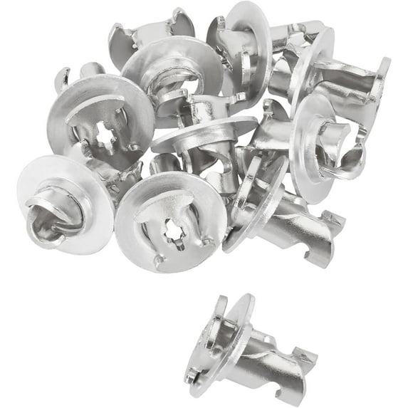 Speed Fast Lightweight Quarter Turn Fasteners, .500 Grip, Pack/10